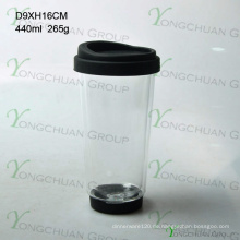Kundenspezifische Glaswaren-Hersteller Handgemachtes freies Borosilikat-doppeltes Wand-Glas